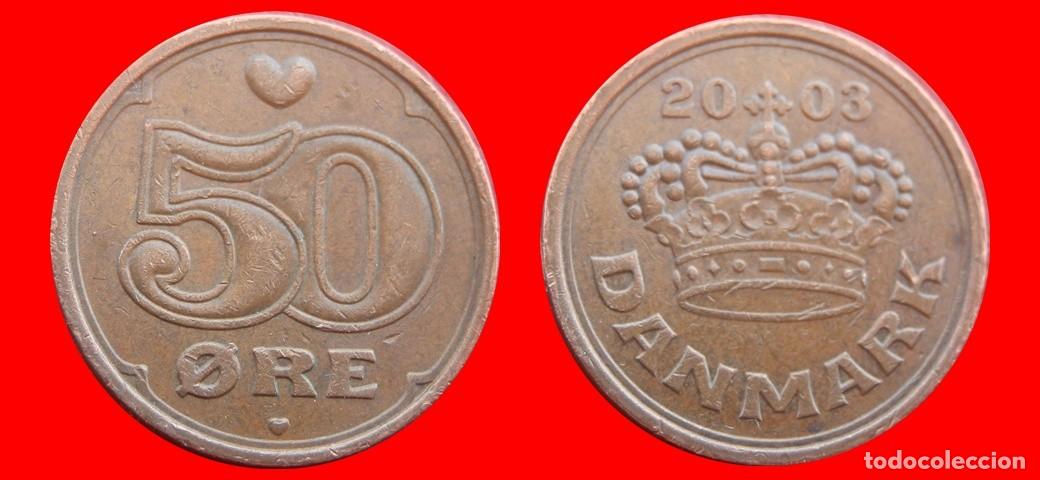 Monedas antiguas de Europa: 50 ORE 2003 DINAMARCA-150964