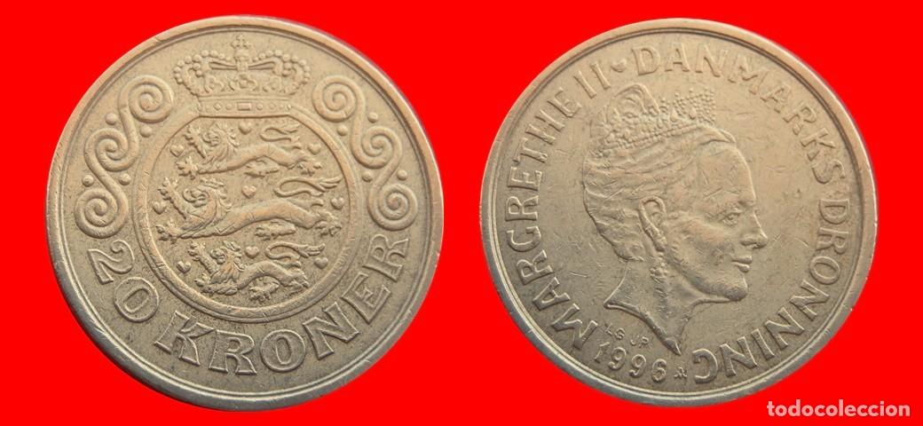 Monedas antiguas de Europa: 20 CORONAS 1996 DINAMARCA-150966
