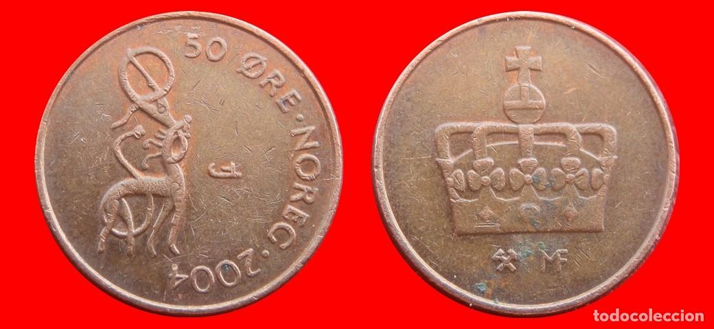 Monedas antiguas de Europa: 50 ORE 2004 NORUEGA-150969