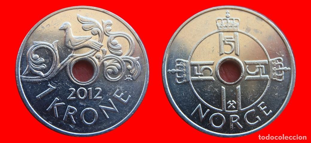 Monedas antiguas de Europa: 1 CORONA 2012 NORUEGA-150972