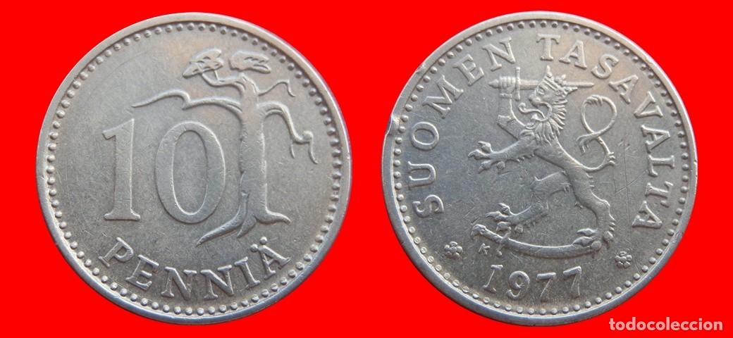 Monedas antiguas de Europa: 10 PENNIA 1977 FINLANDIA-150981
