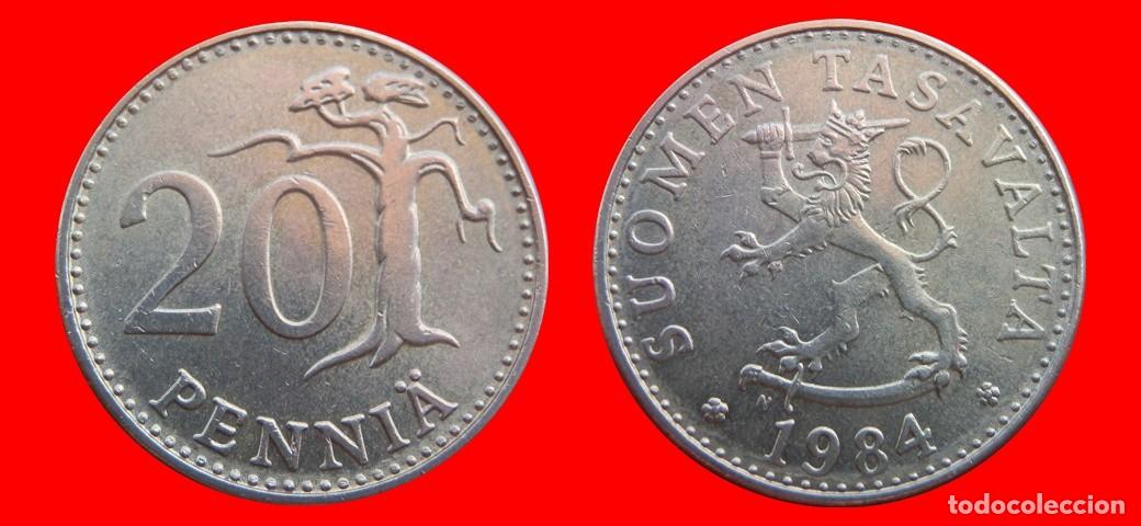 Monedas antiguas de Europa: 20 PENNIA 1984 FINLANDIA-150985