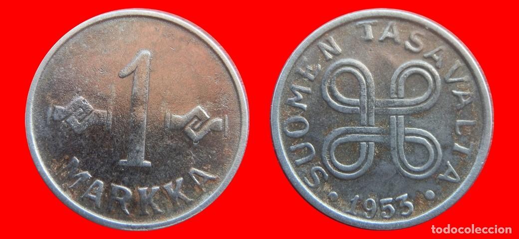 Monedas antiguas de Europa: 1 MARCO 1953 FINLANDIA-150986