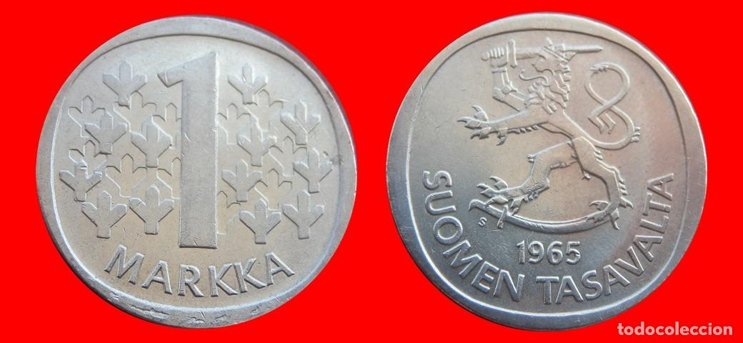 Monedas antiguas de Europa: 1 MARCO 1965 FINLANDIA-150988