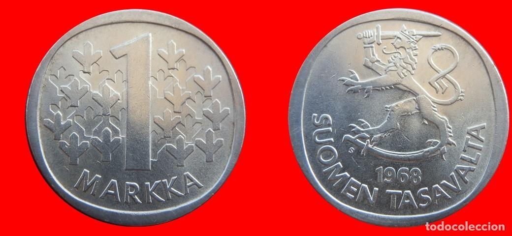 Monedas antiguas de Europa: 1 MARCO 1968 FINLANDIA-150990