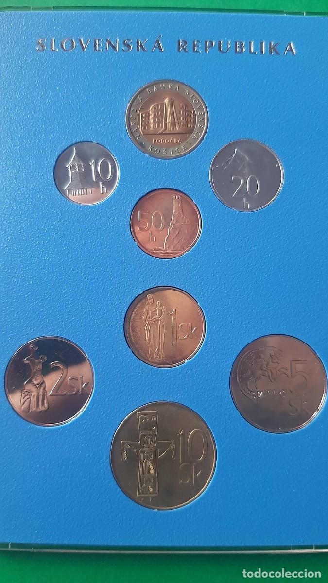 Monedas antiguas de Europa: (ESLOVAQUIA)(1996) SET DE MONEDAS, ALGUNAS MUY ESCASAS Y VALORADAS EN CATALOGO