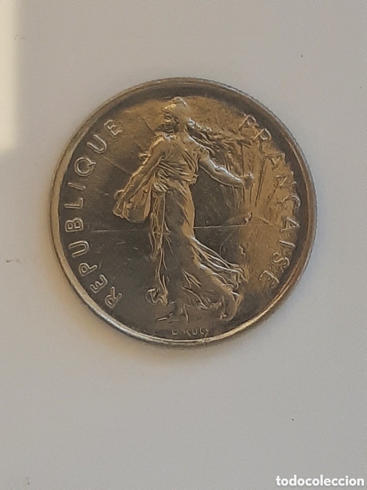 Monedas antiguas de Europa: FRANCIA REPUBLICA 5 FRANCOS 1973