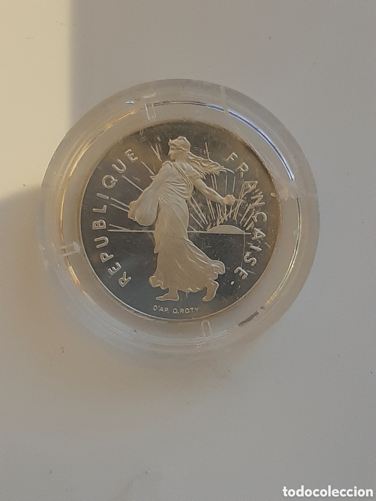 Monedas antiguas de Europa: FRANCIA 5 FRANCOS A&Ntilde;O 2001 PLATA (ULTIMO A&Ntilde;O DEL FRANCO) SIN CIRCULAR