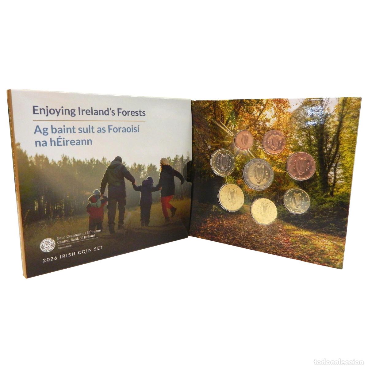Monedas antiguas de Europa: Set Euros IRLANDA 2026 - Official Euro coin set