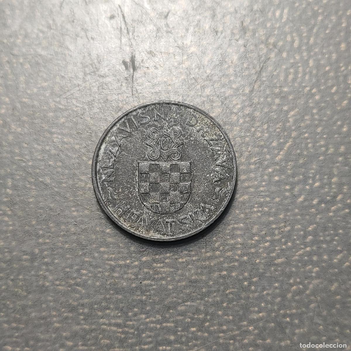 Monedas antiguas de Europa: CROACIA CROATIA 2 KUNA 2 KUNE 1941 ZINC MBC