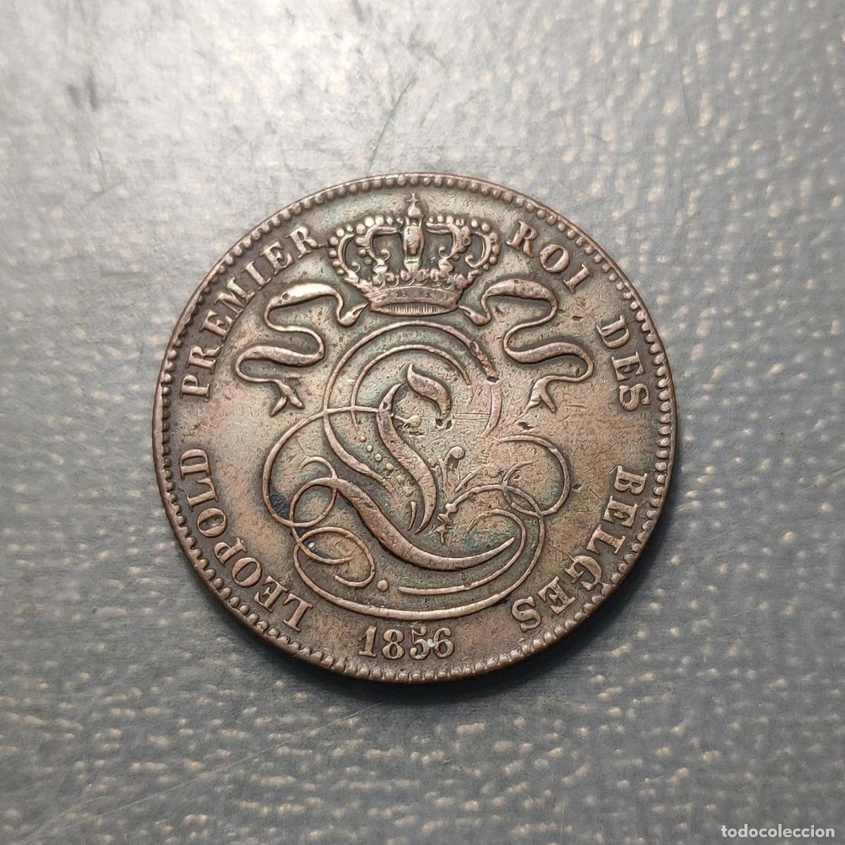 Monedas antiguas de Europa: BELGICA BELGIUM LEOPOLD I 5 CENTIMES 1856 MBC