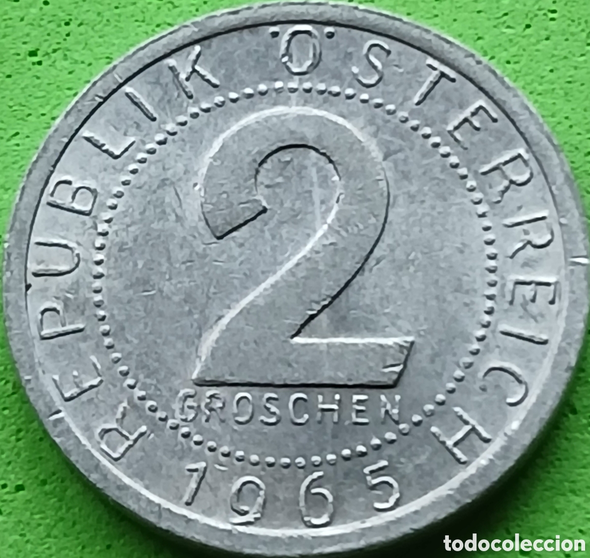 Monedas antiguas de Europa: Austria 2 groschen 1965 km#2876