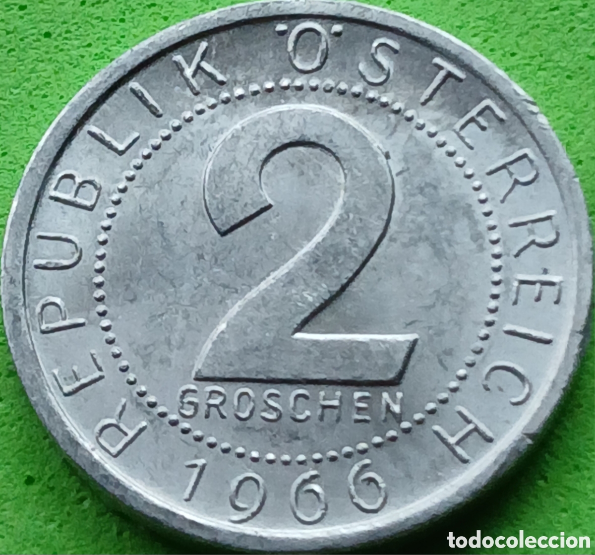 Monedas antiguas de Europa: Austria 2 groschen 1966 km#2876