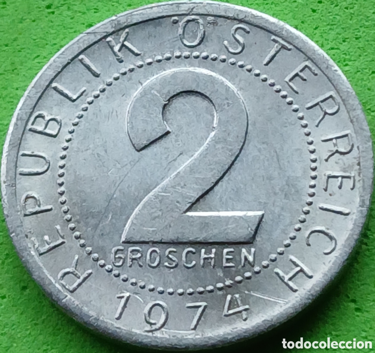 Monedas antiguas de Europa: Austria 2 groschen 1974 km#2876