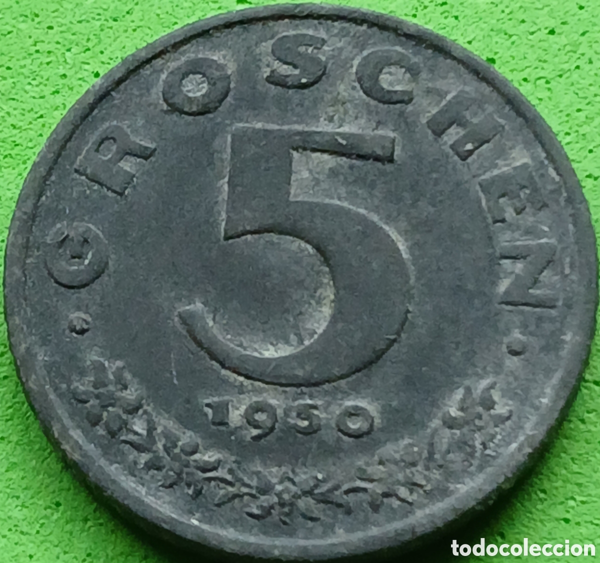 Monedas antiguas de Europa: Austria 5 groschen 1950 km#2875