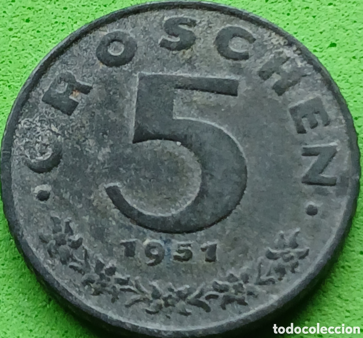 Monedas antiguas de Europa: Austria 5 groschen 1951 km#2875