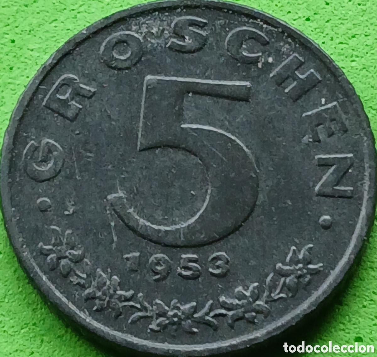 Monedas antiguas de Europa: Austria 5 groschen 1953 km#2875