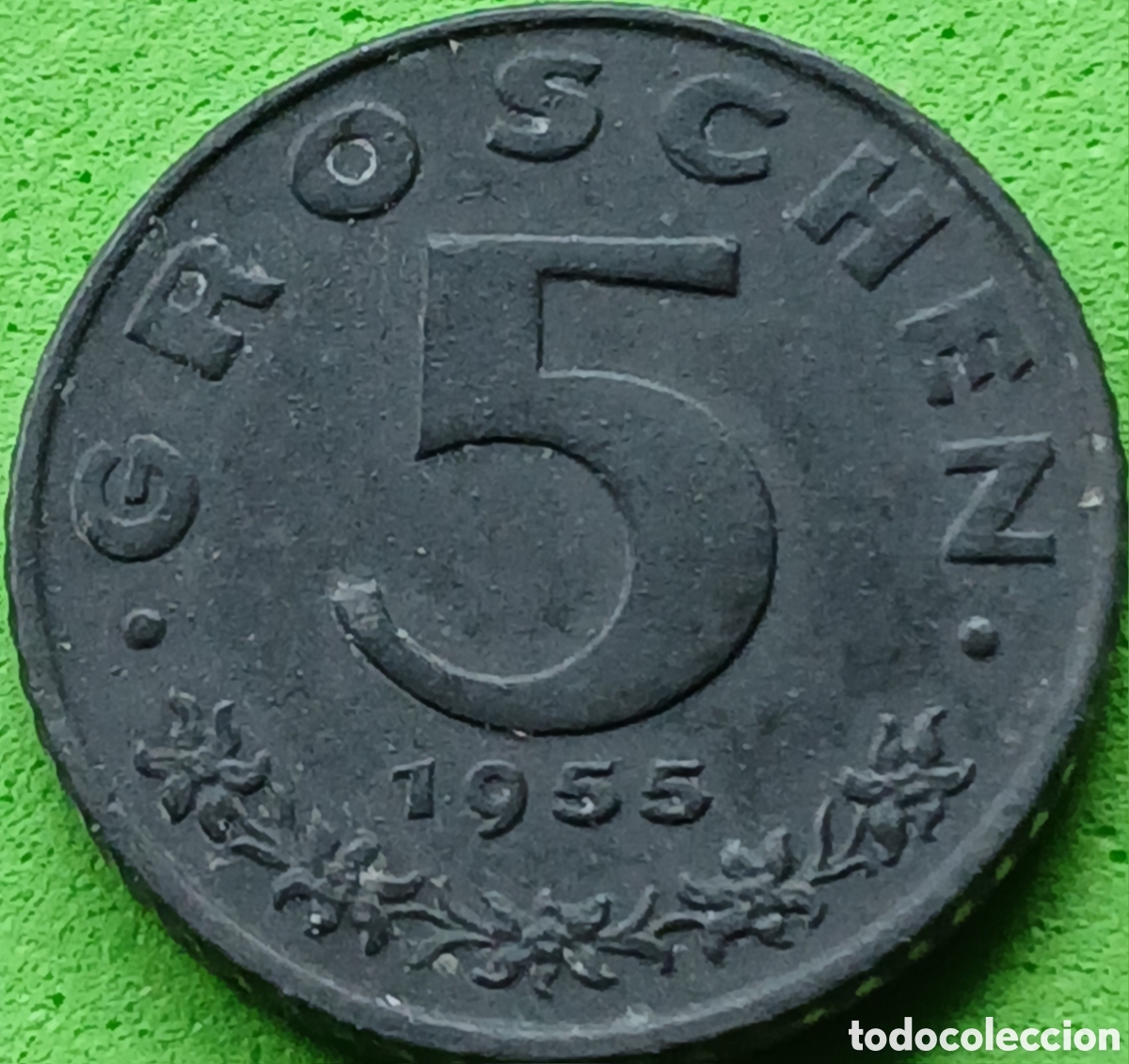 Monedas antiguas de Europa: Austria 5 groschen 1955 km#2875