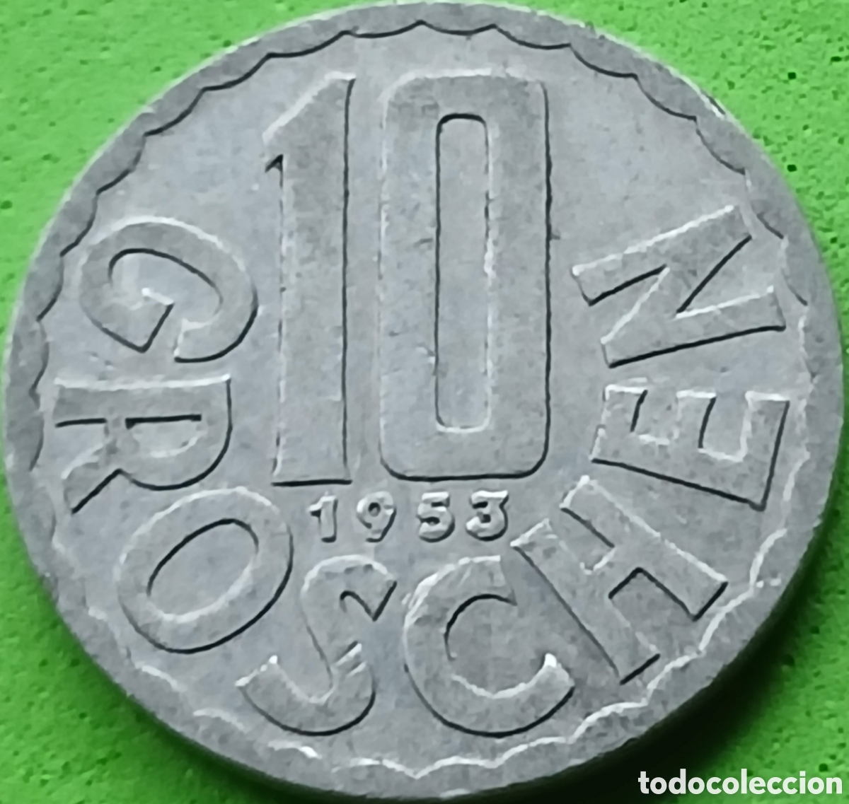 Monedas antiguas de Europa: Austria 10 groschen 1953 km#2878
