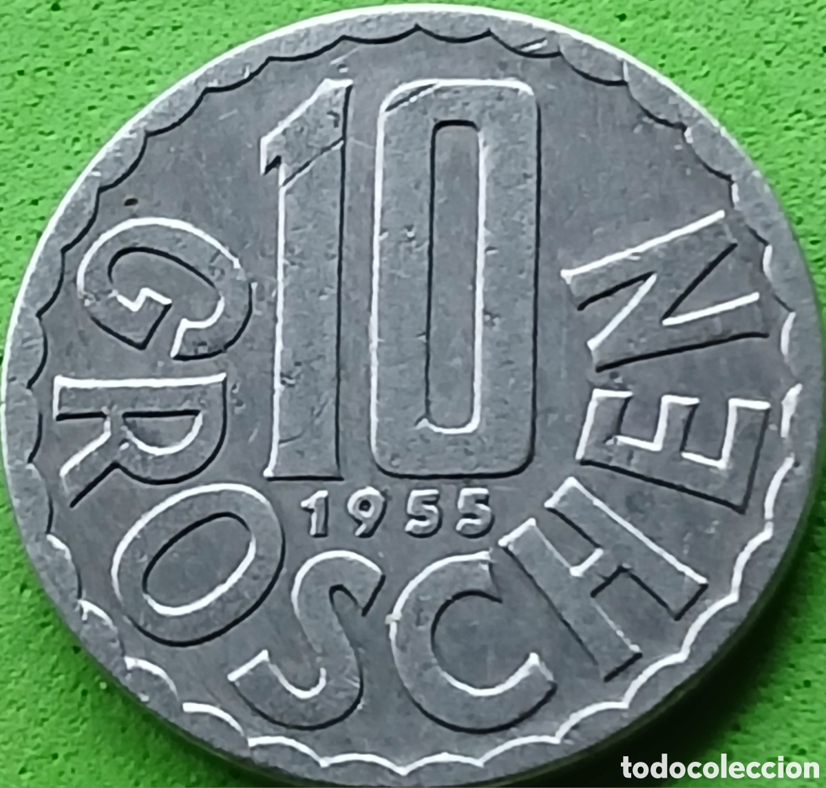 Monedas antiguas de Europa: Austria 10 groschen 1955 km#2878