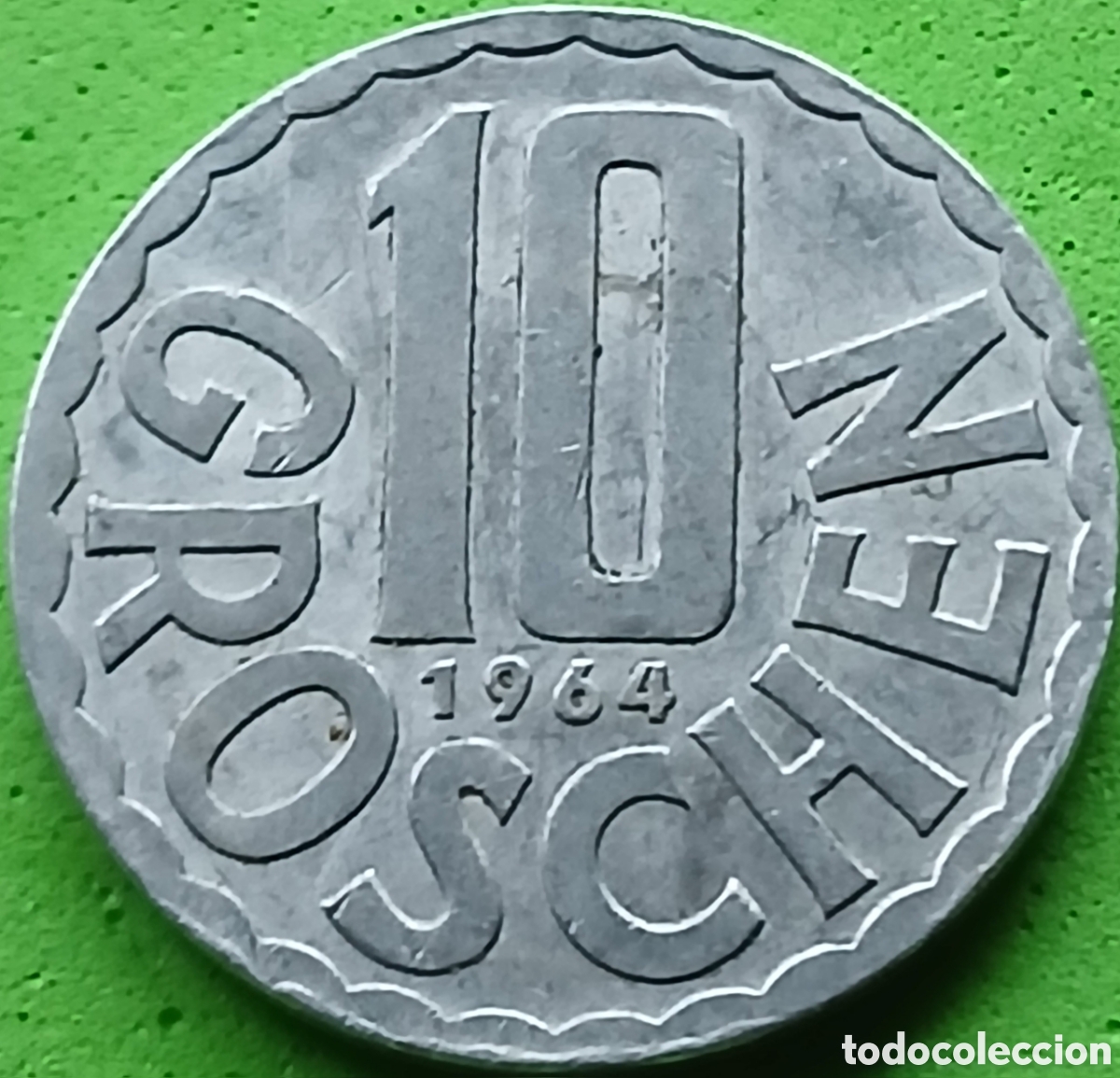 Monedas antiguas de Europa: Austria 10 groschen 1964 km#2878