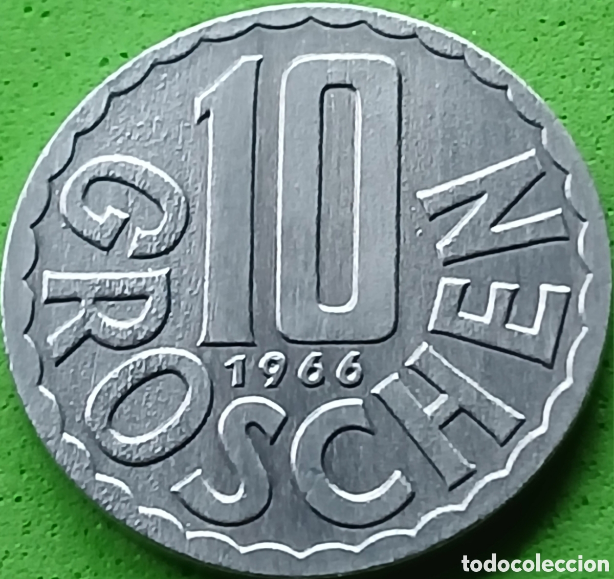 Monedas antiguas de Europa: Austria 10 groschen 1966 km#2878