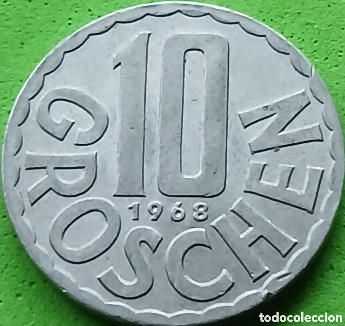 Monedas antiguas de Europa: Austria 10 groschen 1968 km#2878