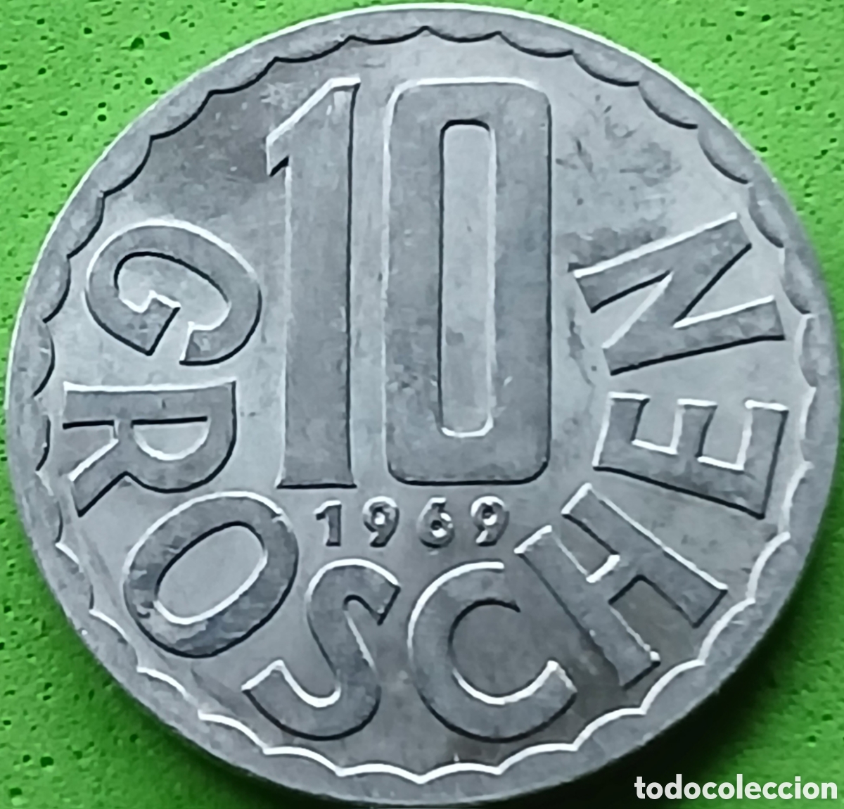 Monedas antiguas de Europa: Austria 10 groschen 1969 km#2878