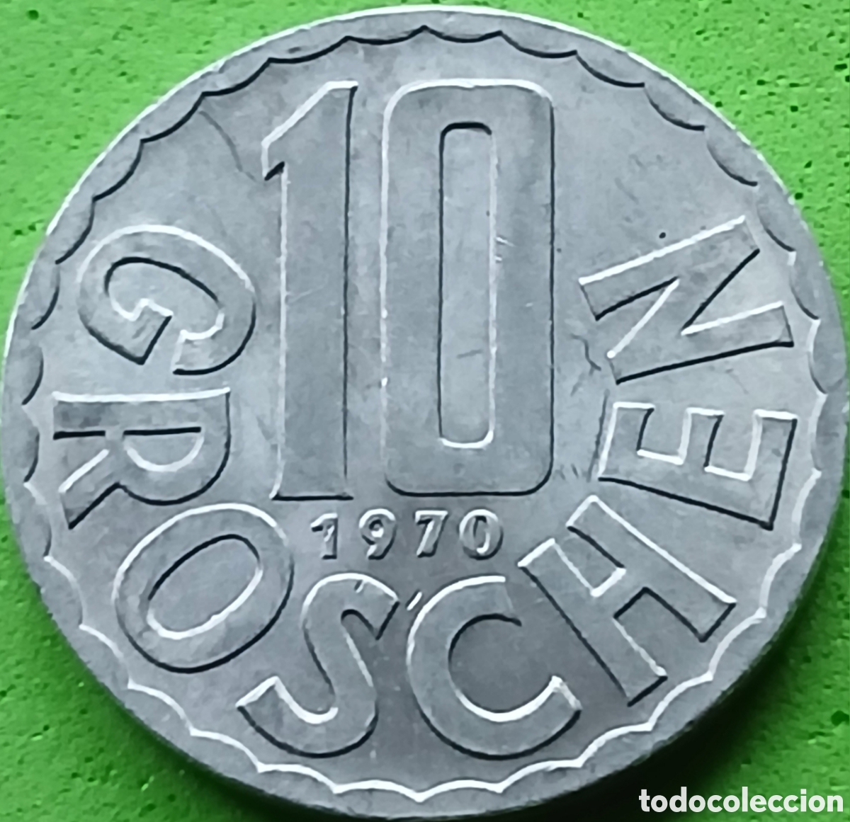 Monedas antiguas de Europa: Austria 10 groschen 1970 km#2878
