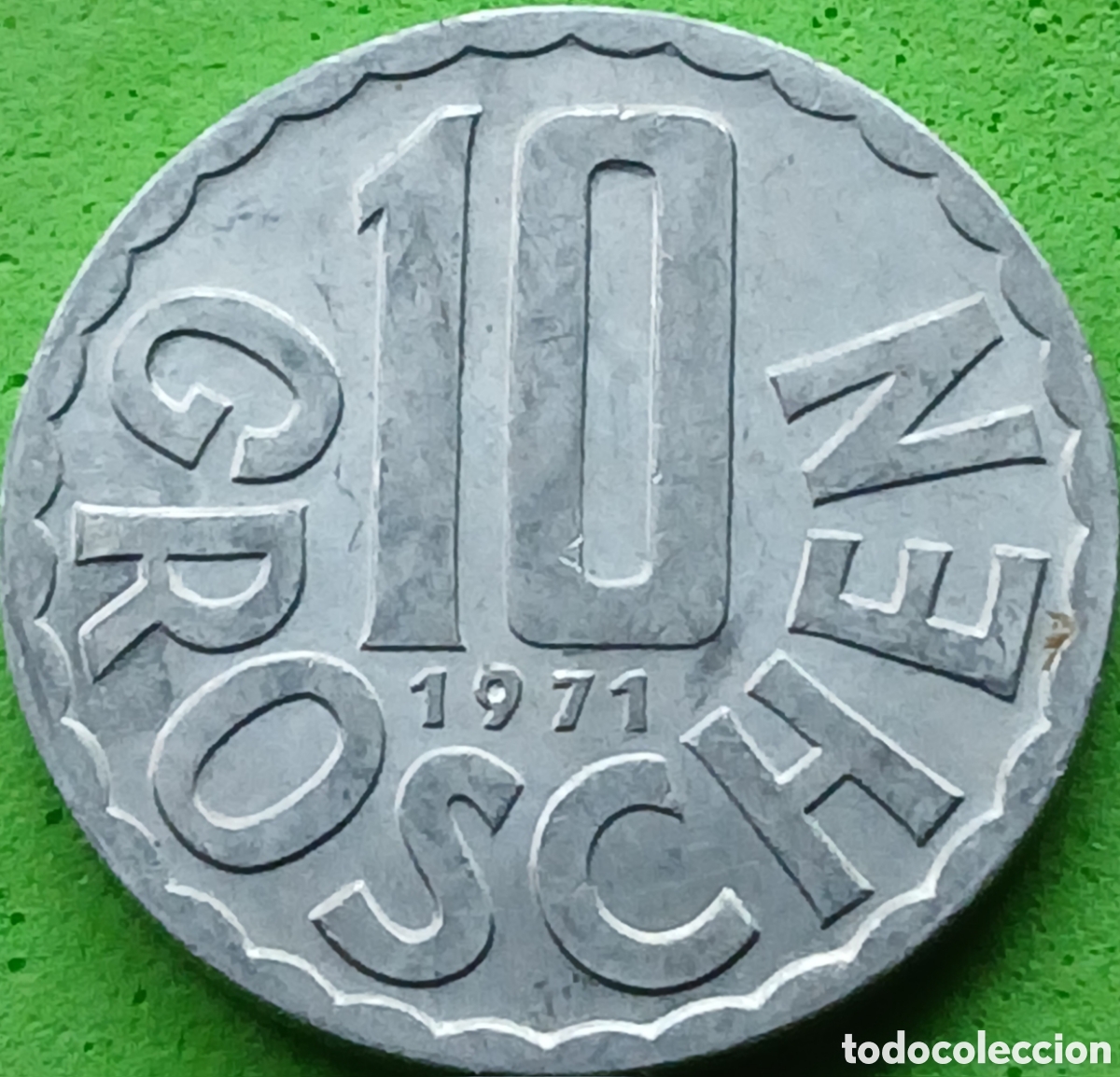 Monedas antiguas de Europa: Austria 10 groschen 1971 km#2878