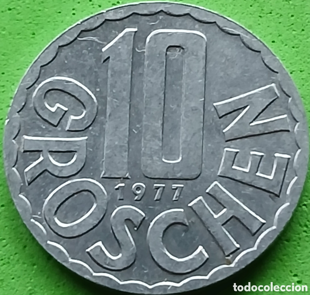 Monedas antiguas de Europa: Austria 10 groschen 1977 km#2878