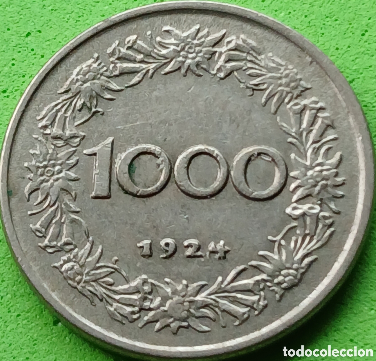 Monedas antiguas de Europa: Austria 1000 coronas 1924 km#2834