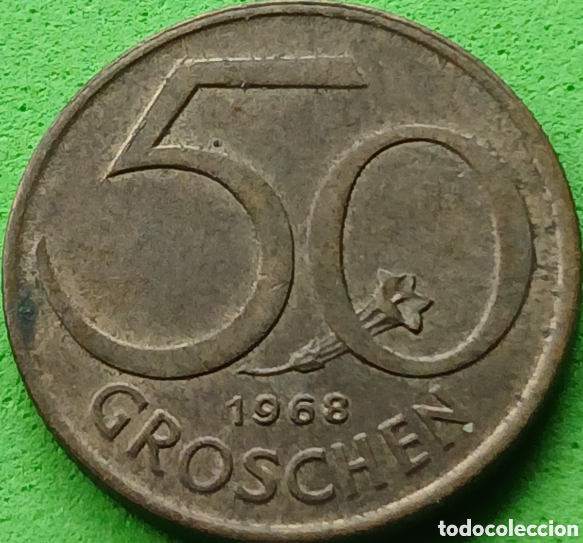 Monedas antiguas de Europa: Austria 50 groschen 1968 km#2885