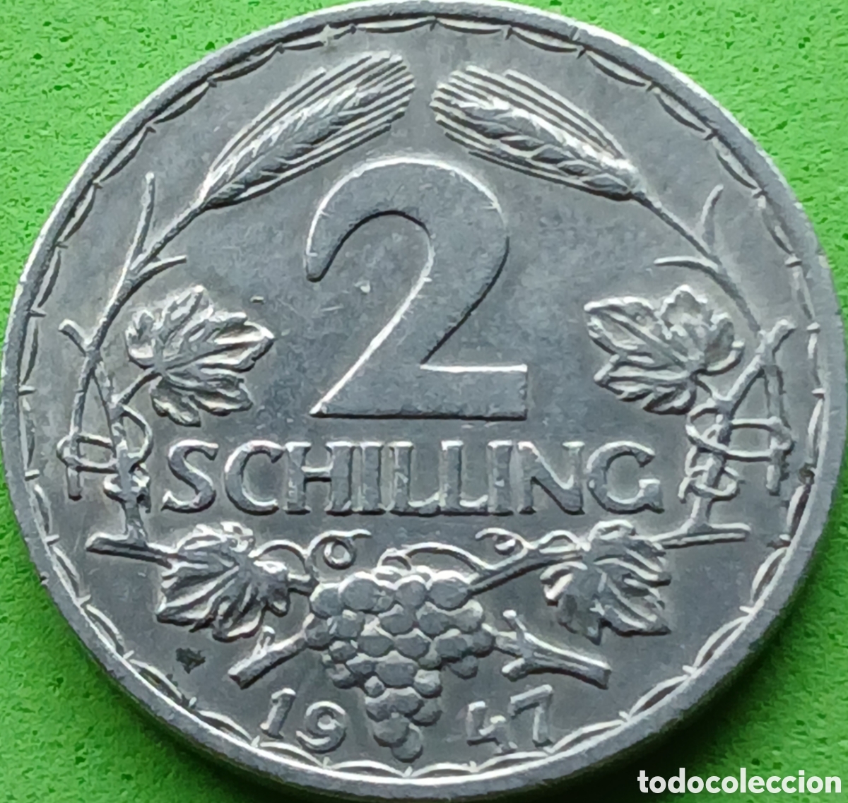 Monedas antiguas de Europa: Austria 2 schilling 1947 km#2872