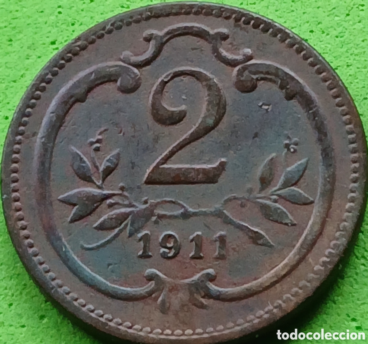 Monedas antiguas de Europa: Austria 2 hellers 1911 km#2801