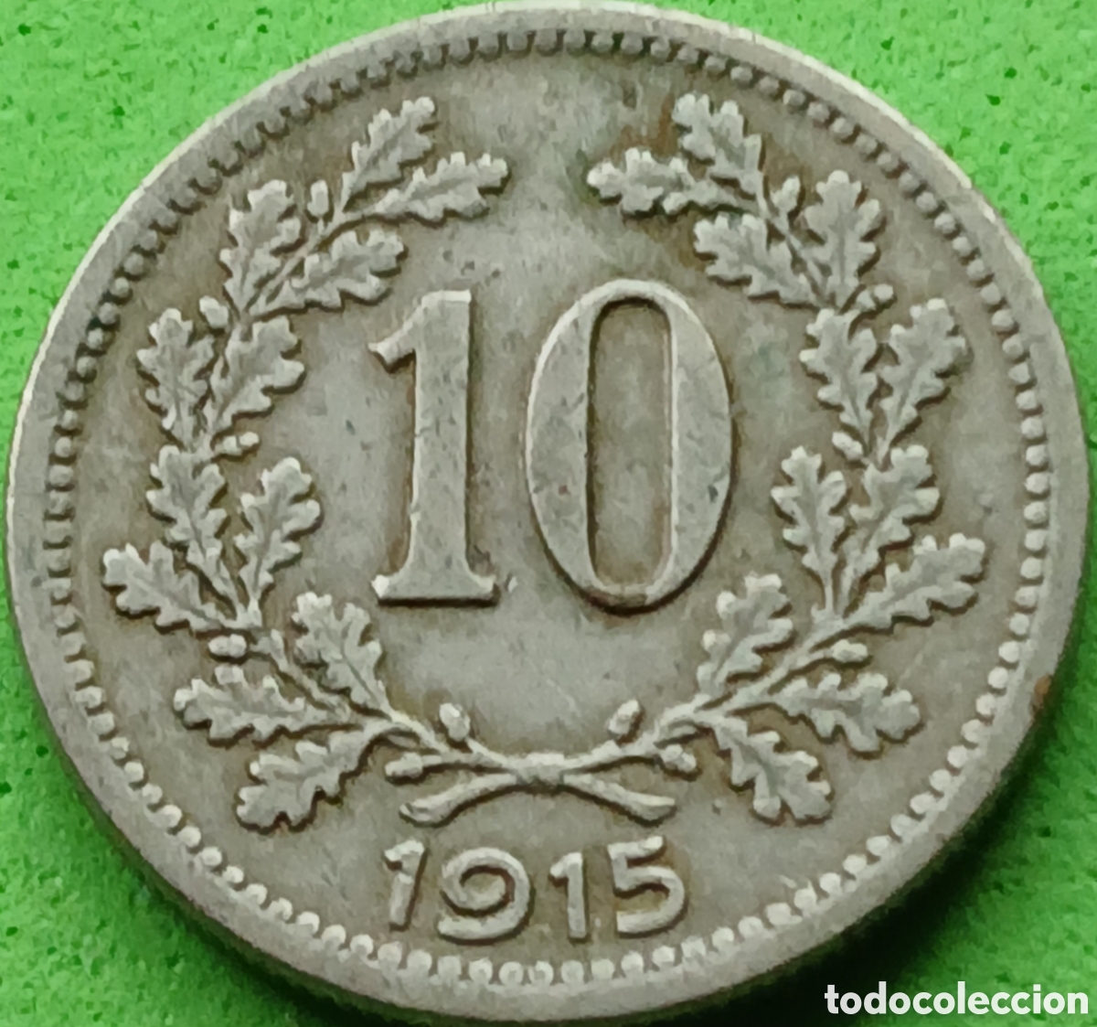 Monedas antiguas de Europa: Austria 10 hellers 1915 km#2822