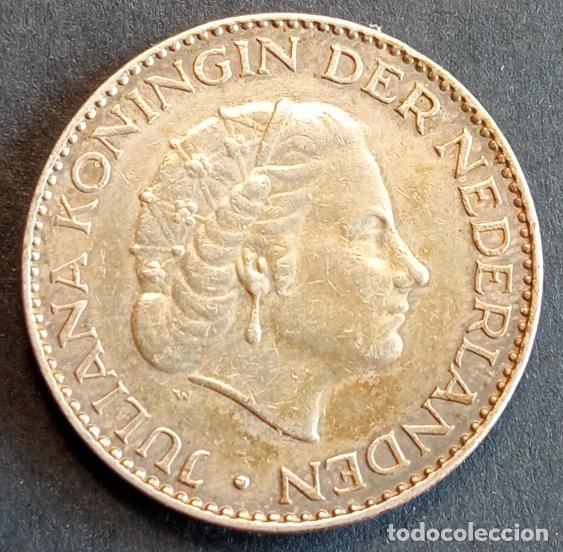 Monedas antiguas de Europa: PAISES BAJOS - 1 GOURDE 1964