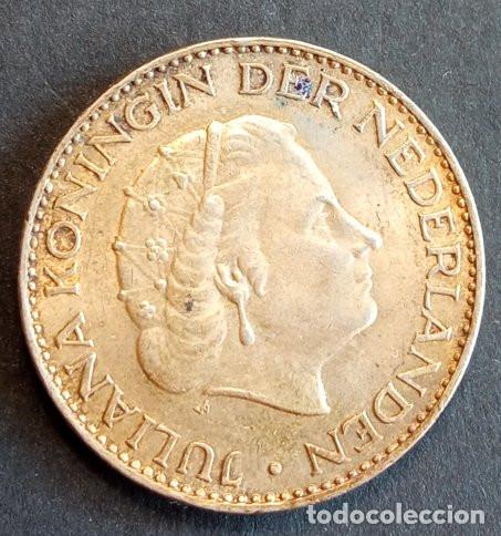 Monedas antiguas de Europa: PAISES BAJOS - 1 GOURDE 1957