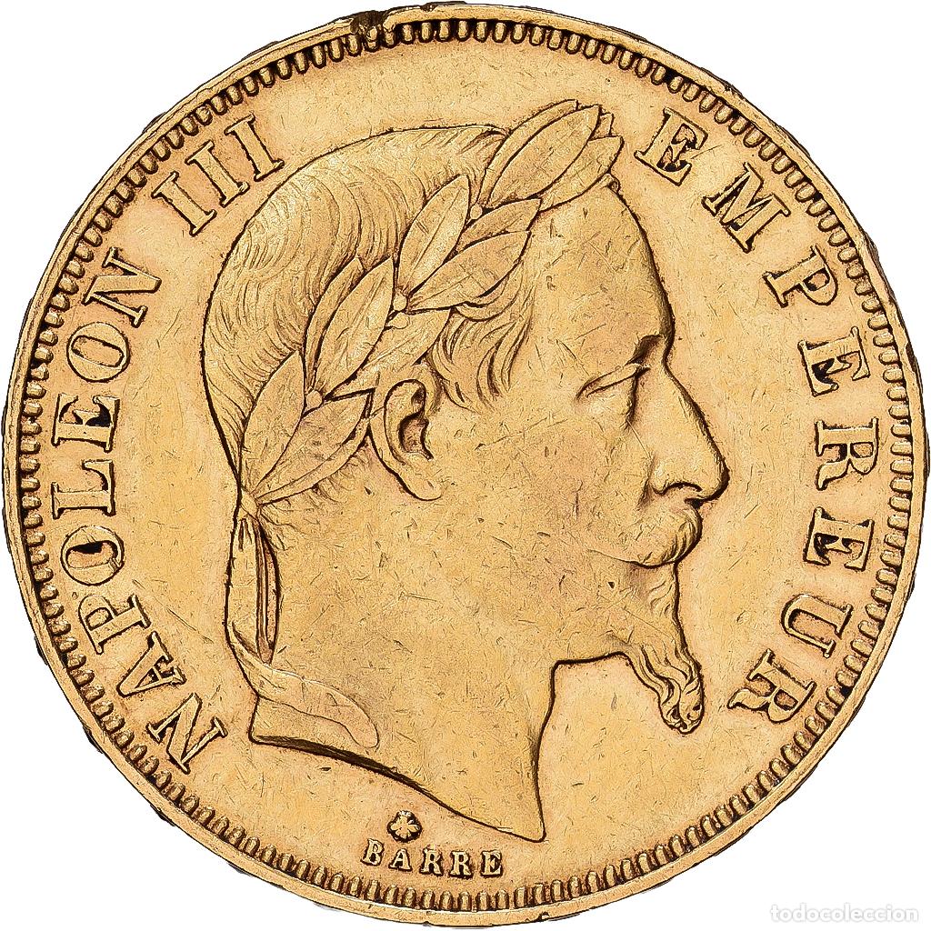 Monedas antiguas de Europa: [#1167911] Francia, Napoleon III, 50 Francs, 1862, Paris, Oro, MBC, Gadoury:1112, Le