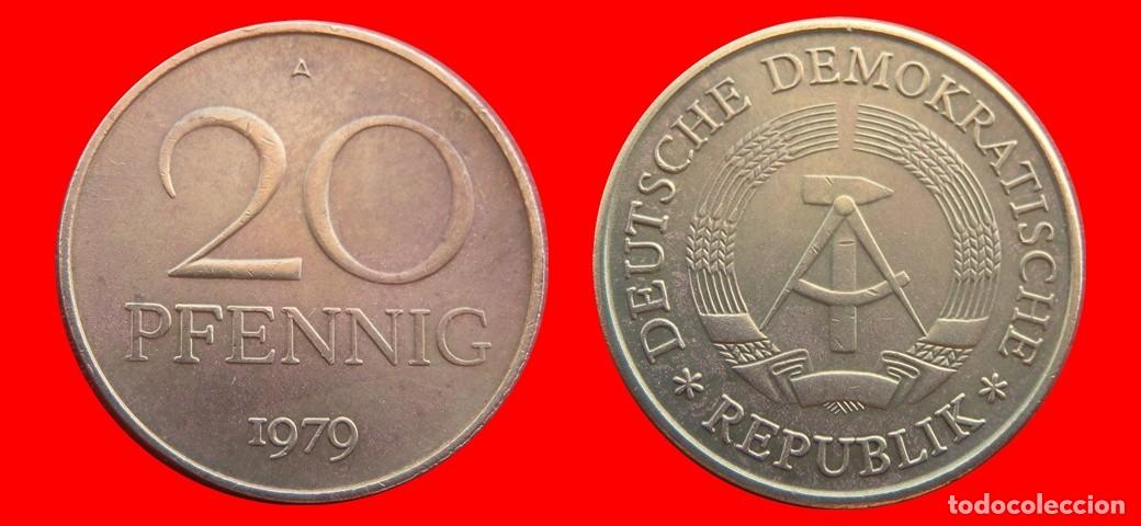 Monedas antiguas de Europa: 20 PFENNIG 1979A ALEMANIA REPUBLICA DEMOCRATICA DDR-151029