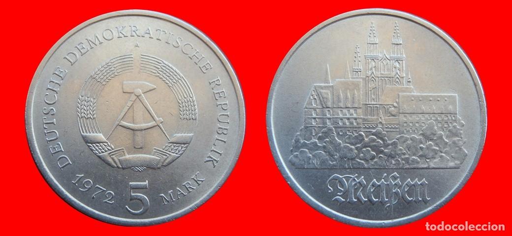 Monedas antiguas de Europa: 5 MARCOS 1972 ALEMANIA REPUBLICA DEMOCRATICA DDR-151031