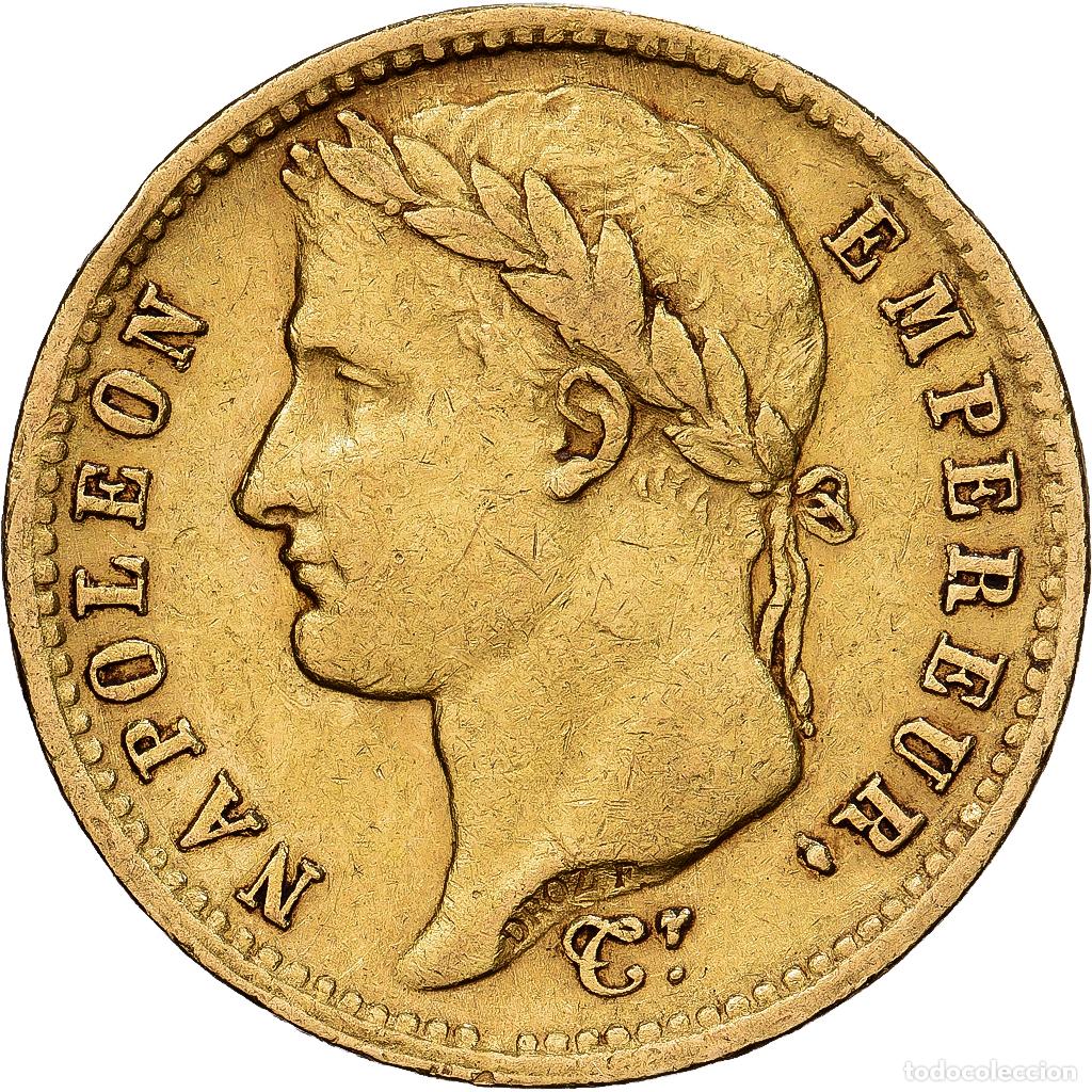 Monedas antiguas de Europa: [#1203053] Francia, 20 Francs, Napol&eacute;on I, 1811, Lille, Oro, MBC, KM:695.10