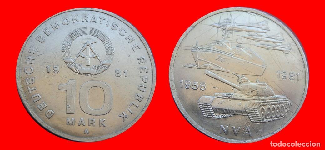 Monedas antiguas de Europa: 10 MARCOS 1981 ALEMANIA REPUBLICA DEMOCRATICA DDR-151033