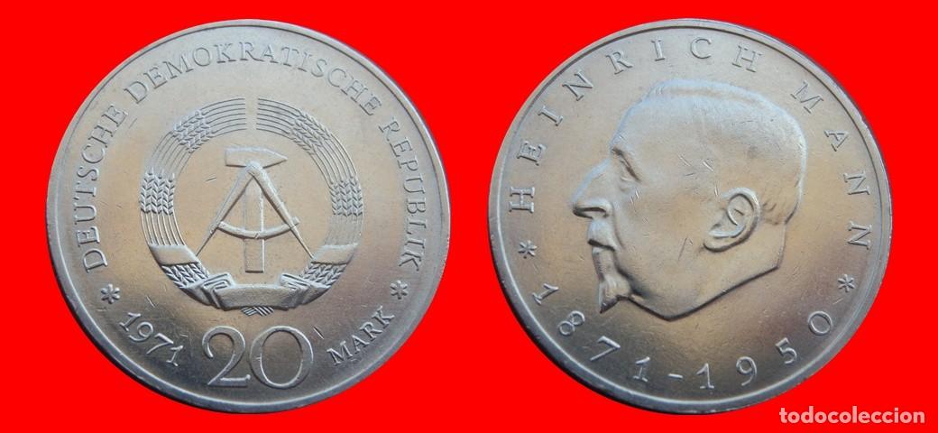 Monedas antiguas de Europa: 20 MARCOS 1971 ALEMANIA REPUBLICA DEMOCRATICA DDR-151035