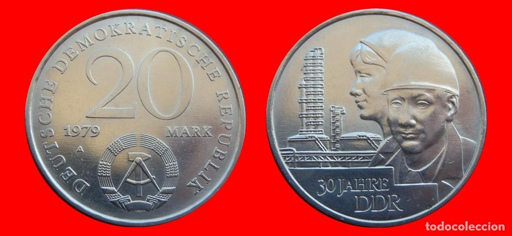 Monedas antiguas de Europa: 20 MARCOS 1979 ALEMANIA REPUBLICA DEMOCRATICA DDR-151039