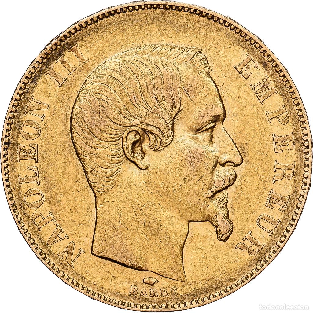 Monedas antiguas de Europa: [#1203054] Francia, Napoleon III, 50 Francs, 1857, Paris, Oro, MBC, KM:785.1