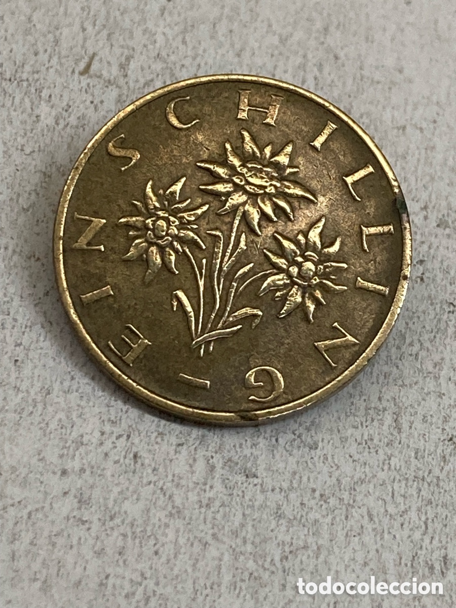 Monedas antiguas de Europa: Moneda 1 Schelling 1976 Austria