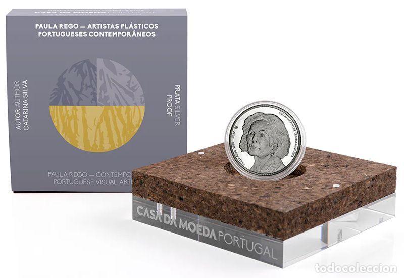 Monedas antiguas de Europa: 10 euros plata PORTUGAL 2022 PAULA REGO - ARTISTAS PLASTICOS CONTEMPORANEOS