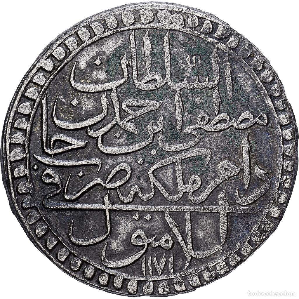 Monedas antiguas de Europa: [#1167611] Turqu&iacute;a, Mustafa III, 2 Zolota, 1764 (1171//8), Islambul, Vell&oacute;n, MBC