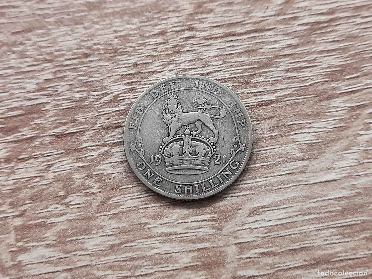 Monedas antiguas de Europa: Reino Unido, George V, 1 Shilling 1921